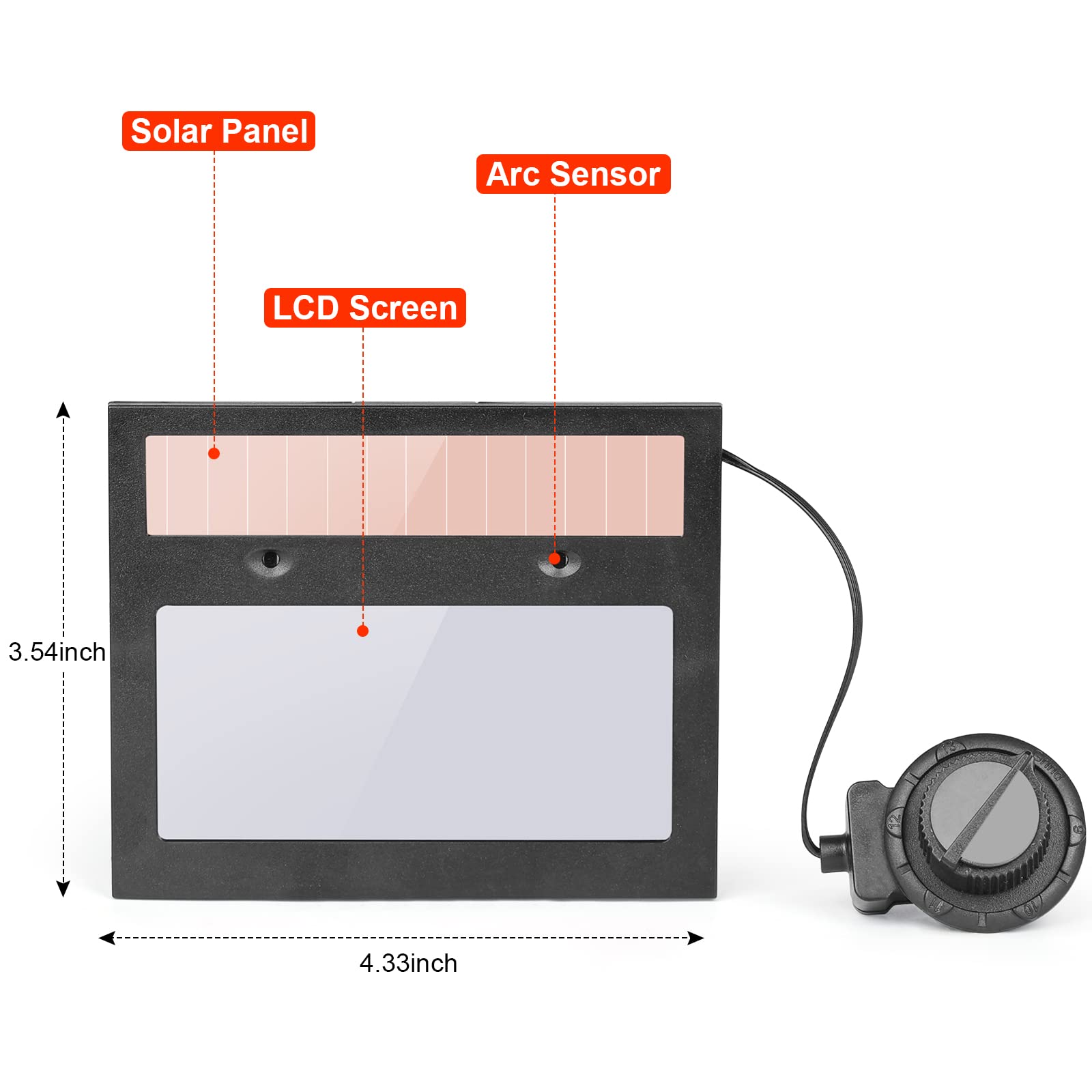 Lente de soldadura de oscurecimiento automático, lente de repuesto para casco de soldadura, panel solar, máscara de soldadura, filtro de automatización, gafas de sombra para ojos