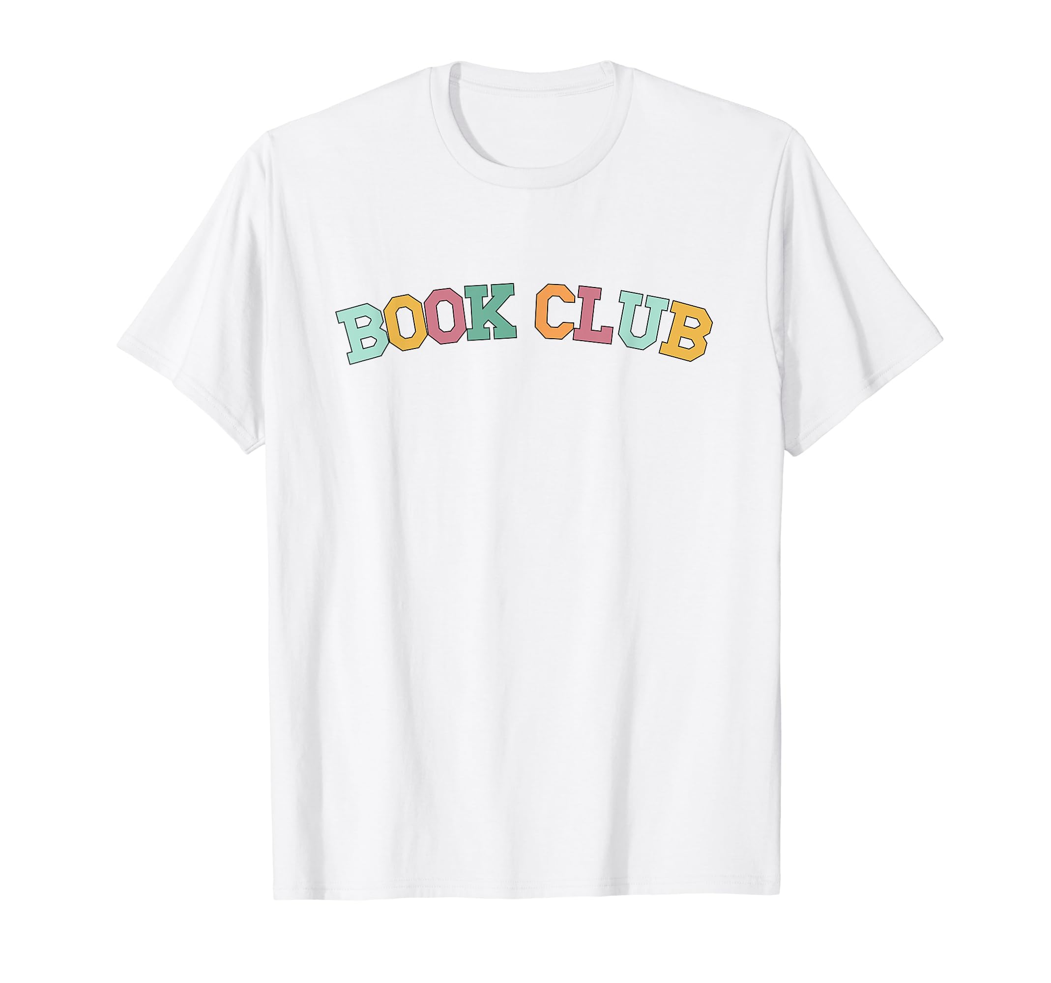 Cute Bookworm Tees and Library Worker GiftsBook Club, University Style Bookish T-Shirt