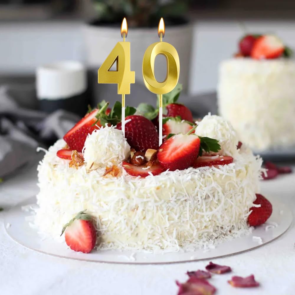 40 And Fabulous Birthday Cake Topper, Classy 40th Birthday Topper, Happy Fortieth Cake Topper (40
