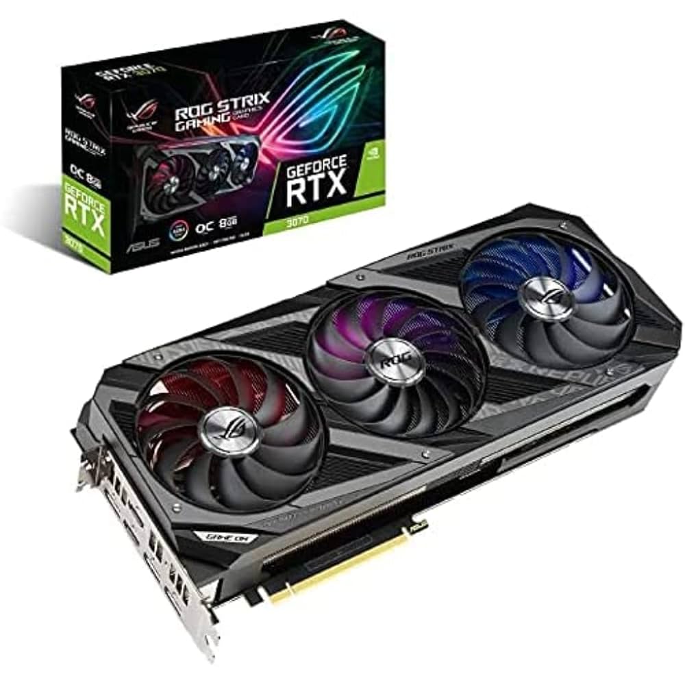 ASUS ROG Strix GeForce RTX 3070 8 GB OC Edition karta