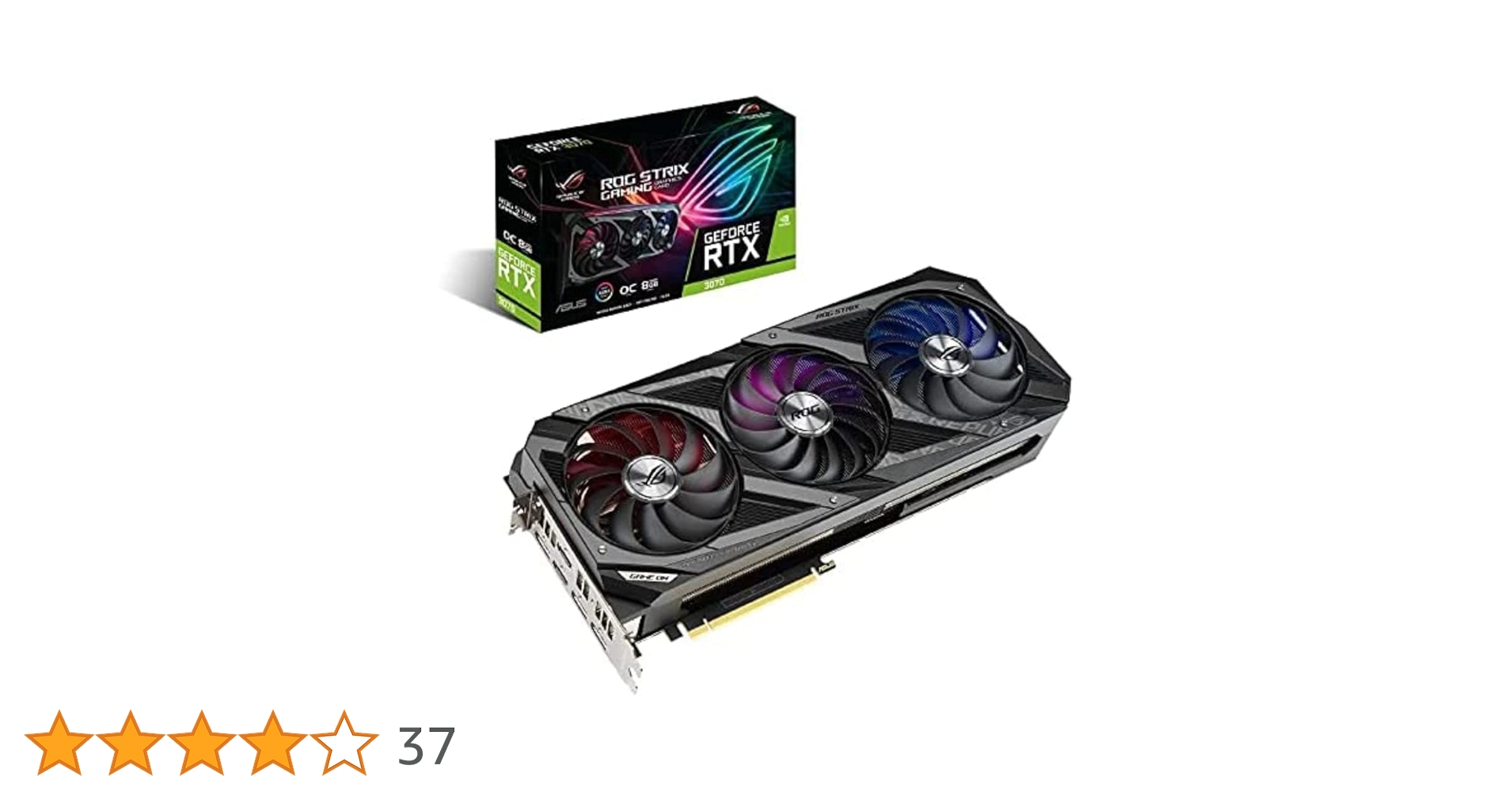 Placa de Video Asus ROG Strix Geforce RTX 3070, 8GB, GDDR6X