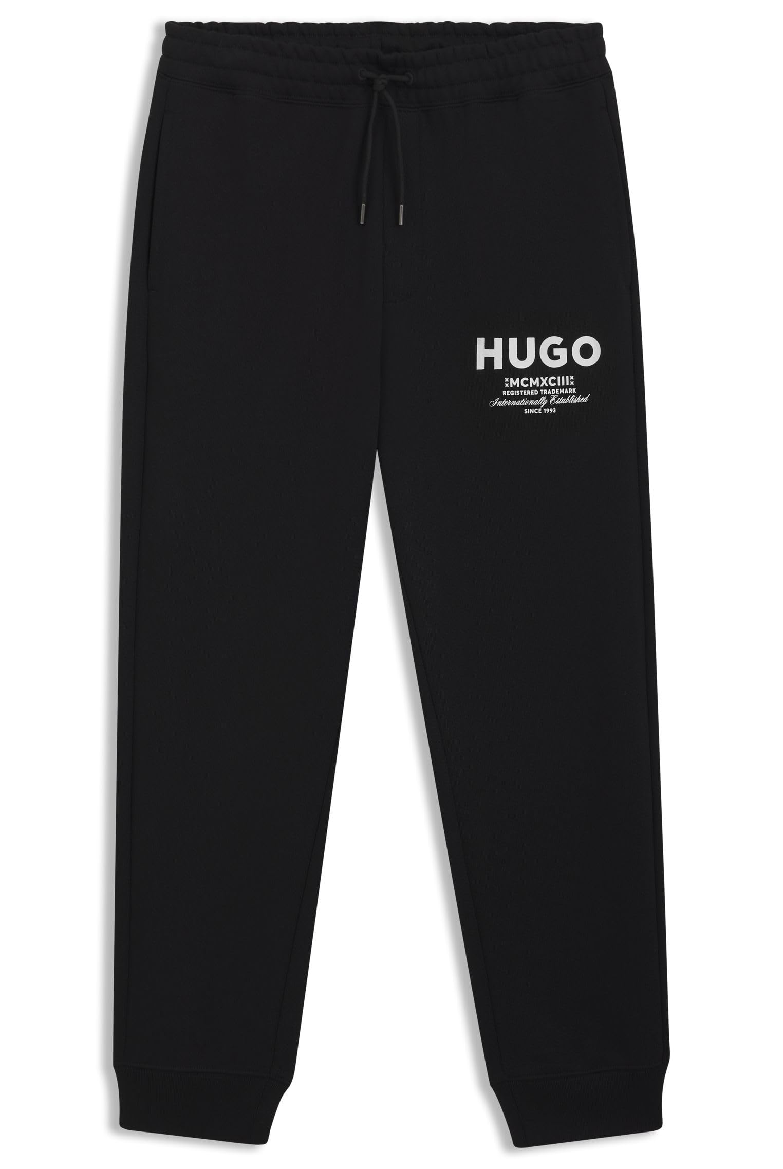 HUGO Mens Nomario Cotton-Terry Shorts with new-Season Logo Story