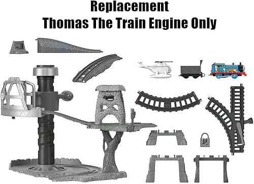 Miniatura 4 de Pieza de repuesto para Thomas  Friends Sodor Safari Tiger Adventure Set - GXH06  Reemplazo del motor Thomas The Train