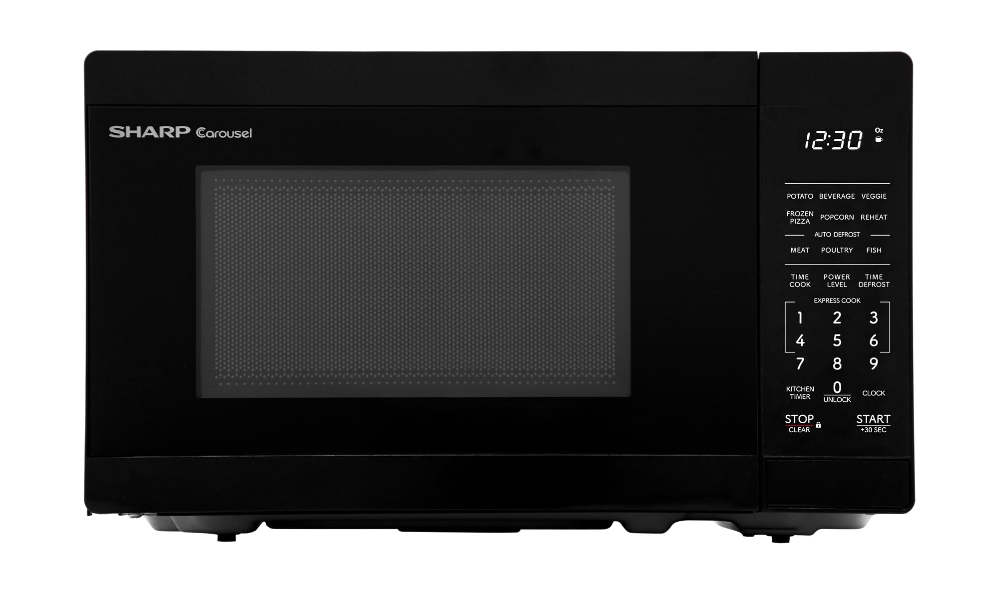 SHARP Compact Countertop Microwave Oven
