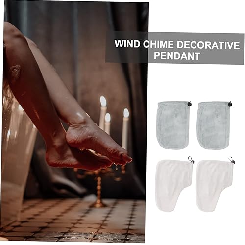 Miniatura 7 de 2 pares de guantes de parafina para pies cera de parrafina para manos cera caliente para manos cera caliente para manos guantes de baño guantes de