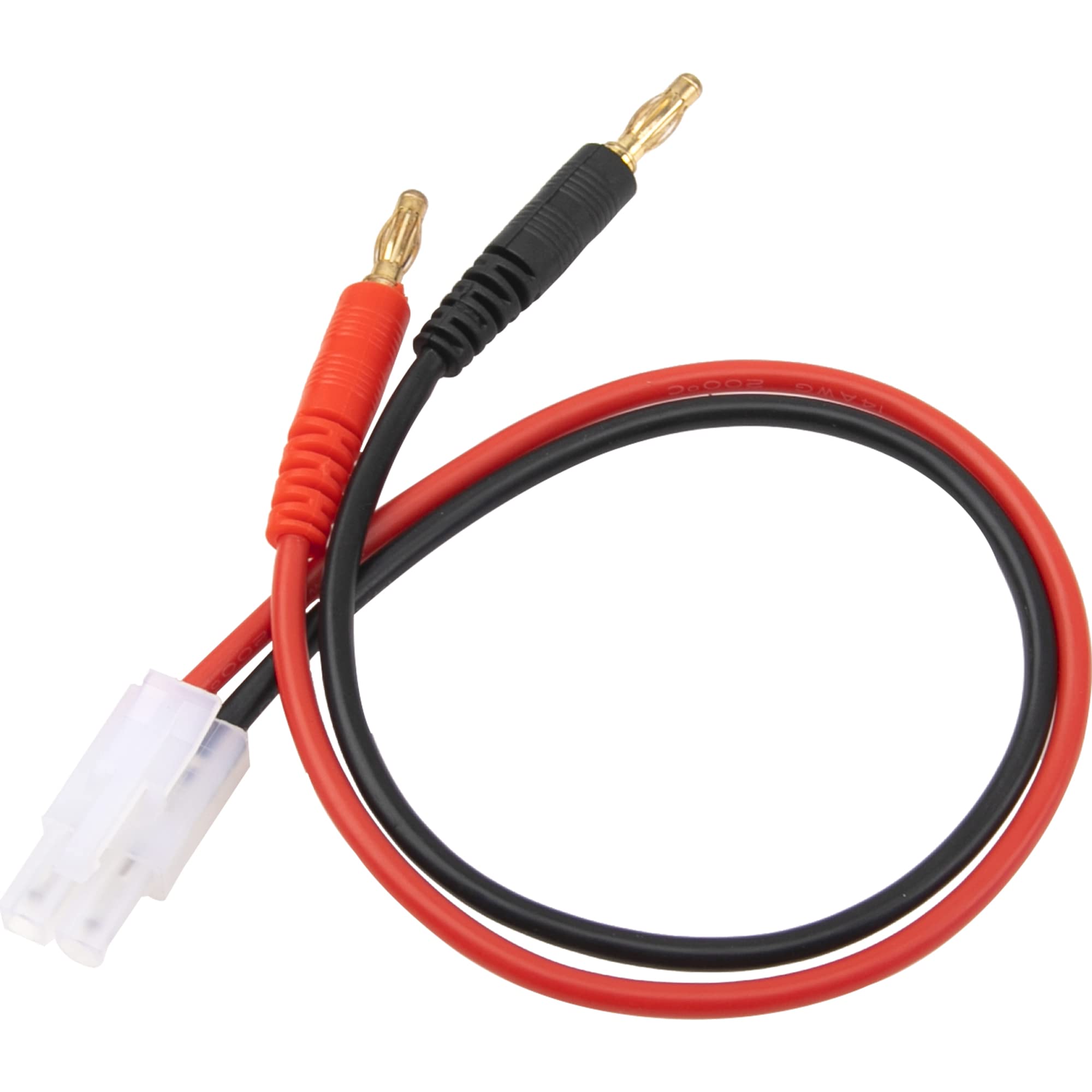 RC JST充電ケーブルワイヤ 4.0 mm バナナプラグコネクタ充電リード