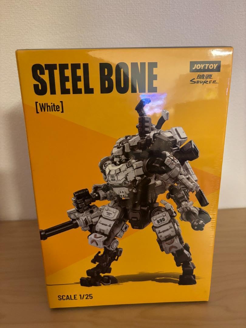SF・ファンタジー・ホラー JOYTOY STEEL BONE MECHA White Ver Amazon.co.jp: JOYTOY Dark Source Steel BONE MECHA White Ver : Toys