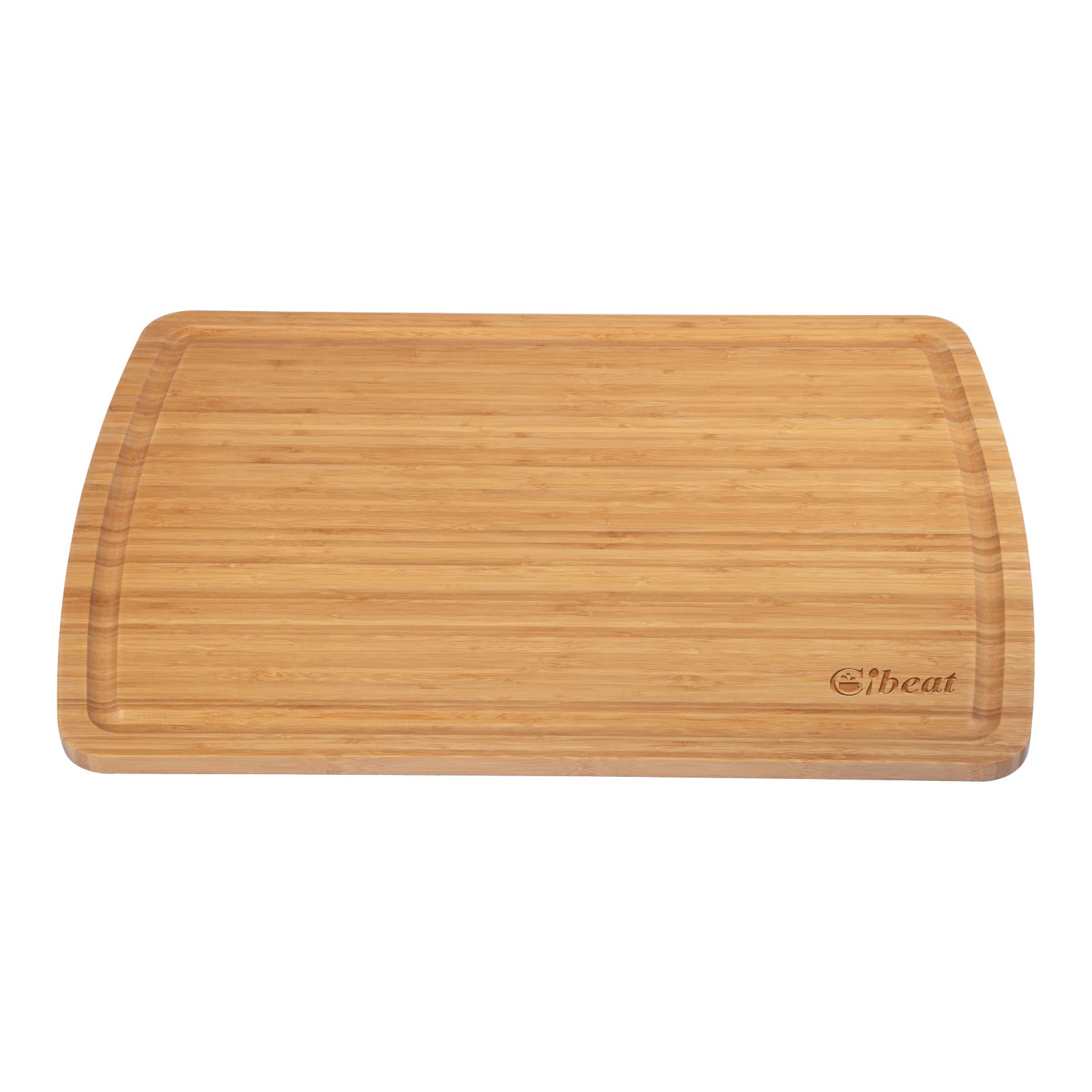 Cibeat Extra Large Bamboo Cutting Board for Kitchen - Largest Wooden Butcher Block for Turkey, Meat, Vegetables, BBQ - 30 x 20 Inch - Over the Sink Chopping Board with Juice Groove