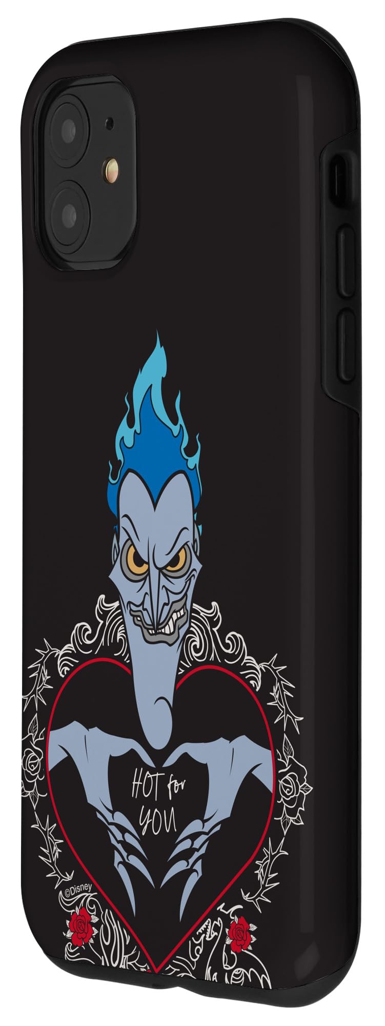 Custodia per iPhone 11 Disney Villains Hades Hercules Hot For You San Valentino
