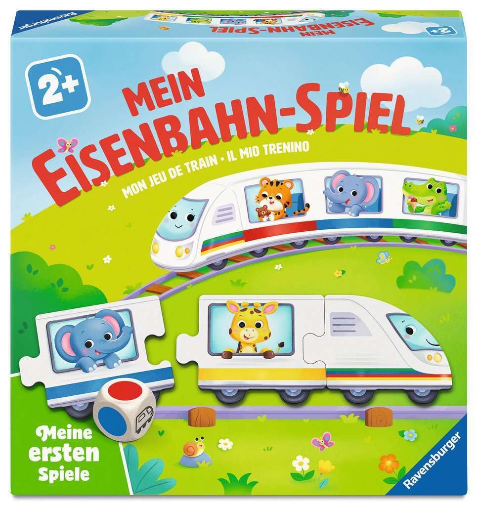Mein Eisenbahn-Spiel - Kinderspiel ab 2 Jahre
