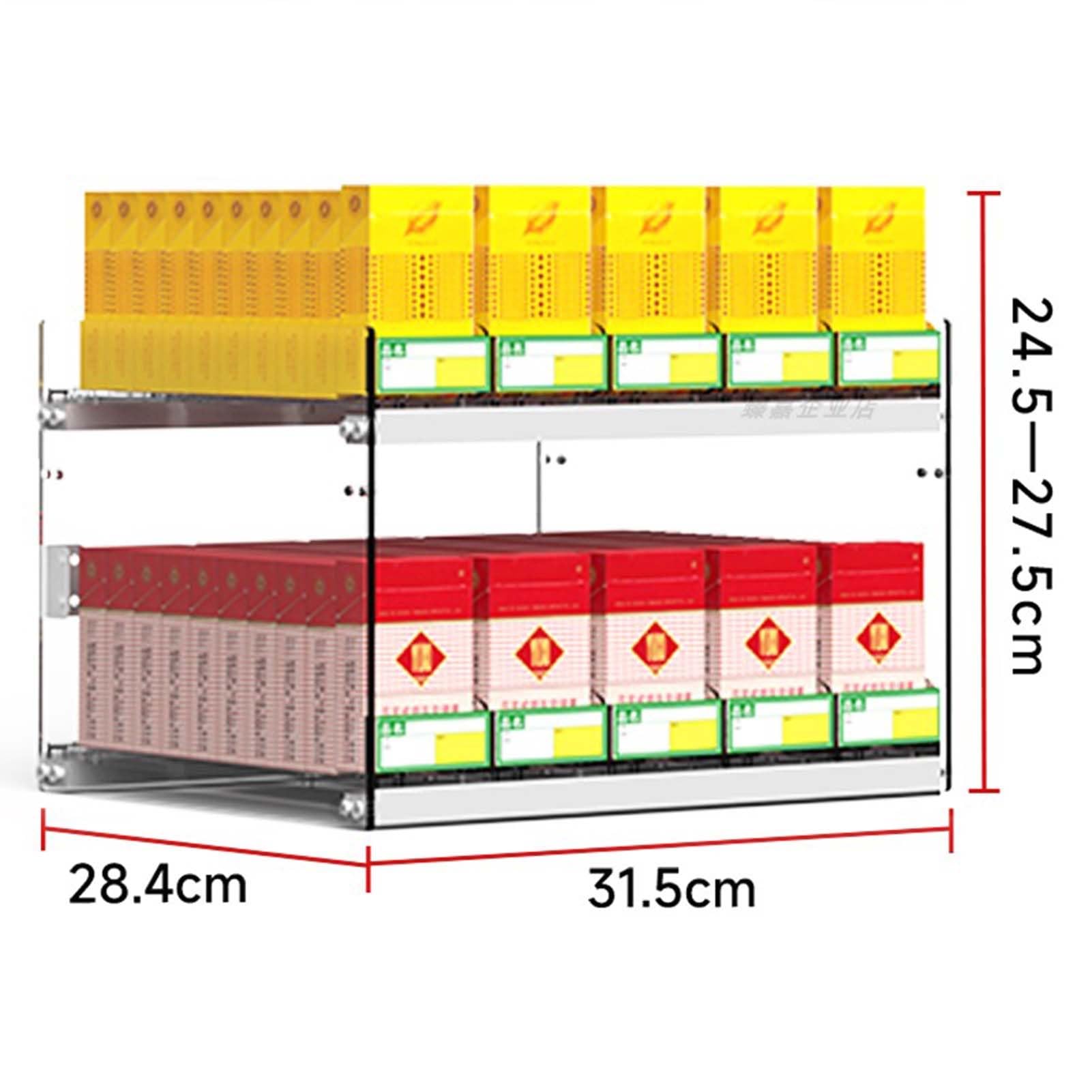 Snapklik.com : Acrylic Automatic Cigarette Pusher Wall Mounted Candy ...