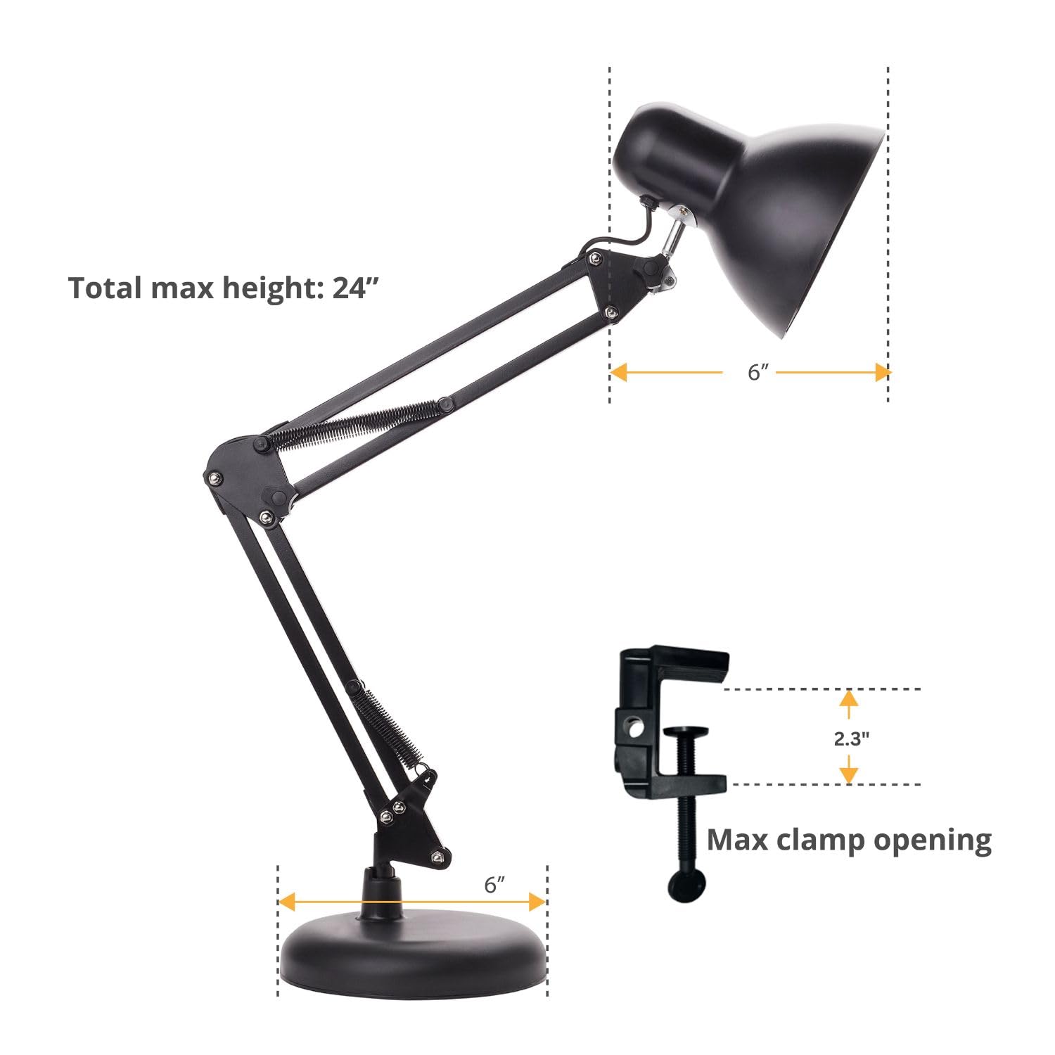 LAMP DSK BLK Wright : Amazon.ca: Tools & Home Improvement