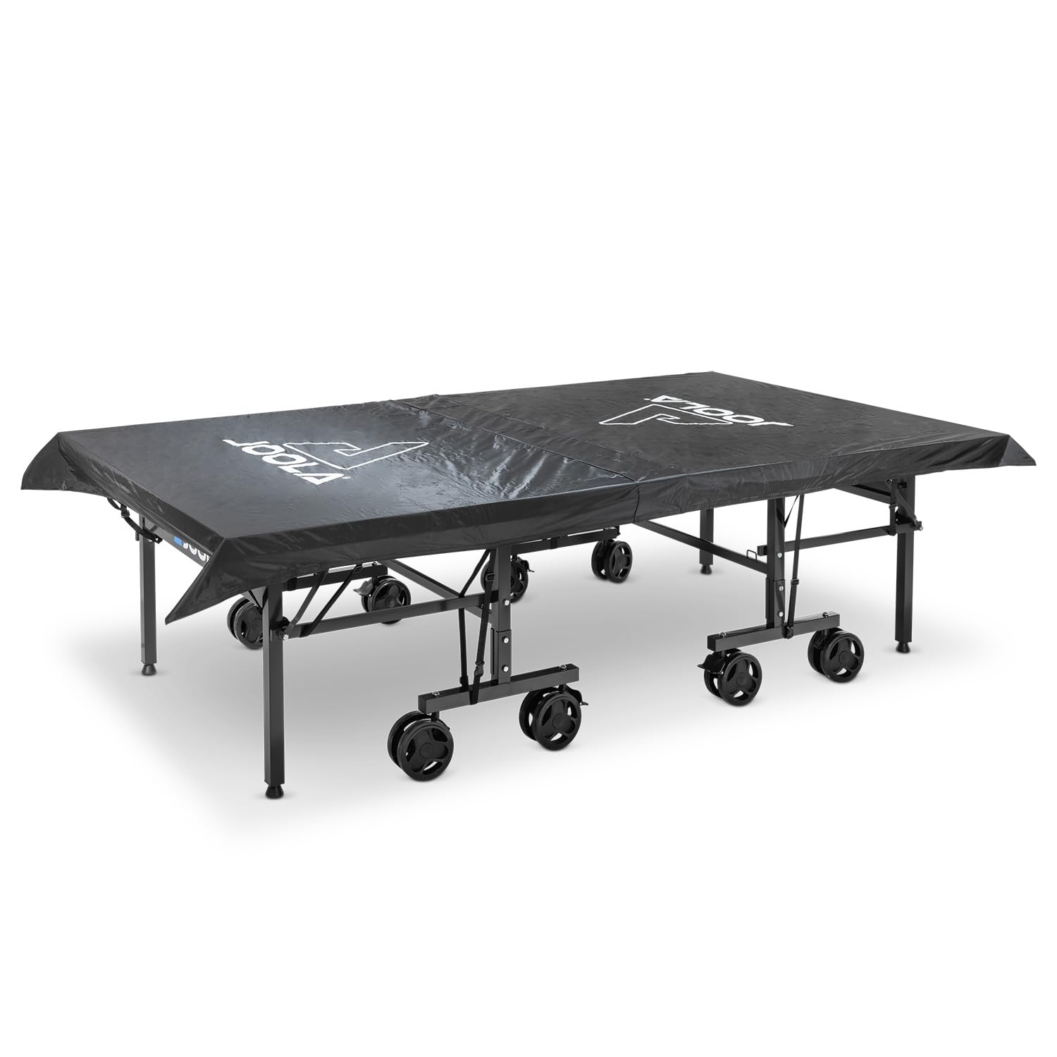 JOOLA Funda protectora para mesa de ping pong 274 x 137 x 0,3 cm exterior e interior negra