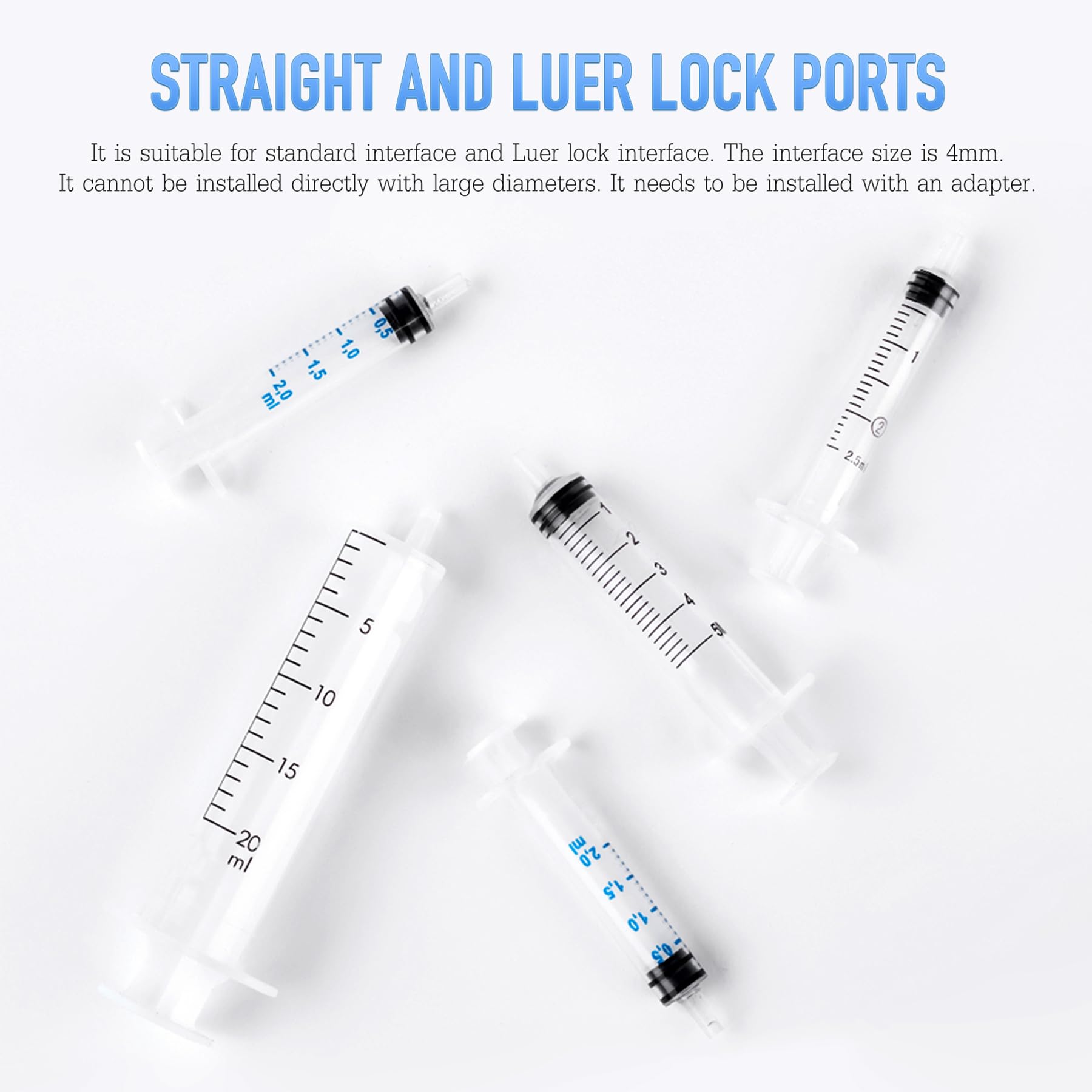 34G 5/32" 4mm Needle Luer Lock Disposable Dispensing Accessories, 100 Pack — Amazon image 5