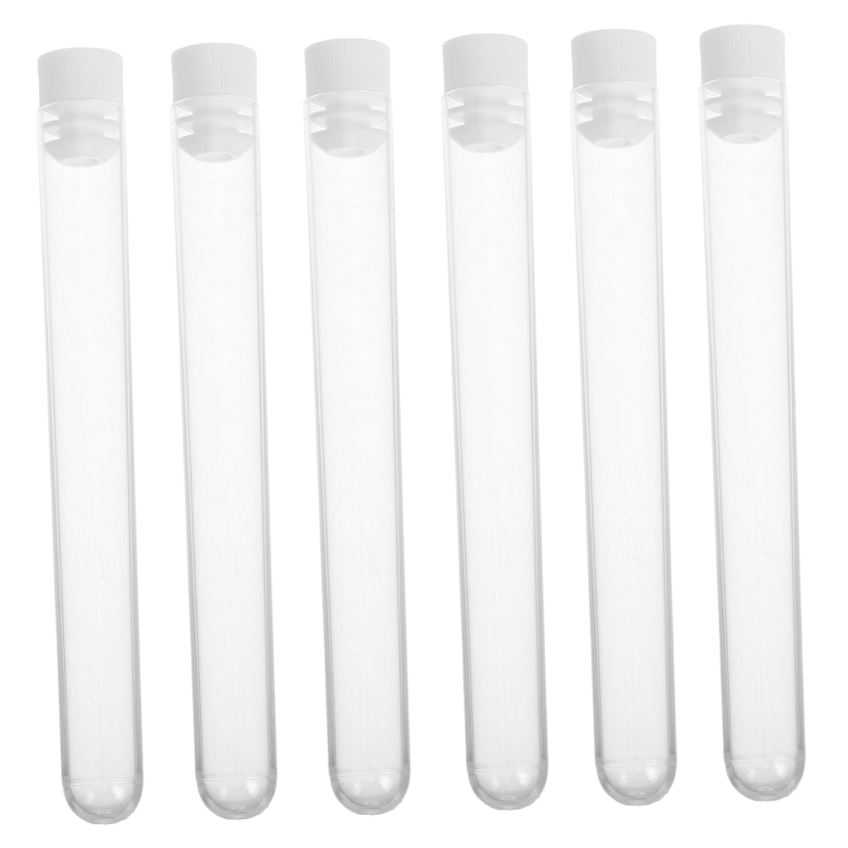 FRCOLOR 15pcs Eyelash Extension Supplies Storage Box with for Lashes Tube Plastic Test Tube Holder for Mascara Wand Travel Organizing Case