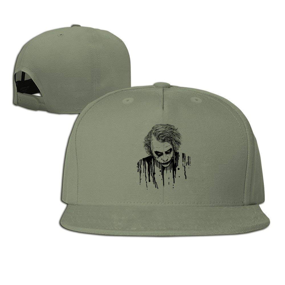 Yuebanwan Picture Color Joker Why So Serious Baseball Snapback Cap Ash