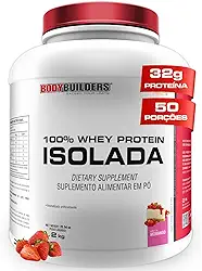 Whey Protein 100% Isolada Morango 2kg - Bodybuilders