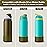 Alwenid 2PCS Silicone Water Bottle Boot for Owala 32 Oz, Anti-Slip Protective Sleeve Bottom Bumper Protector for FreeSip, Twist, and Flip Stainless Steel Water Bottles (Brown Green)