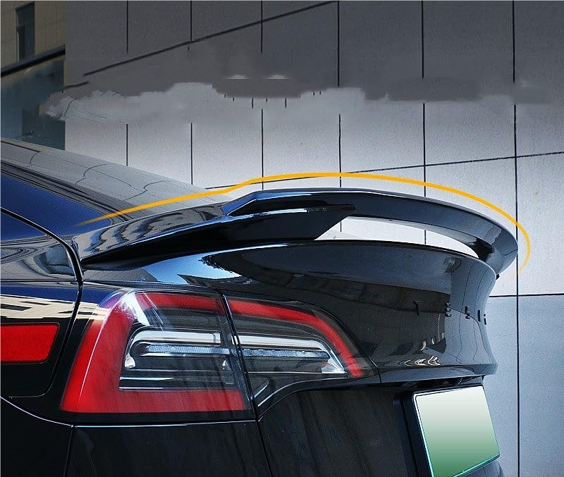 Couvercle coffre arrière Model 3 : aileron de protection anti-rayures
