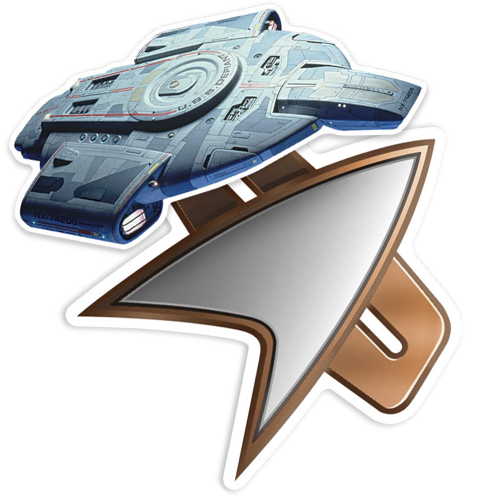 Amazon.com: Popfunk Star Trek Deep Space Nine Defiant and Delta