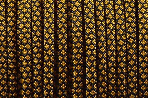 BoredParacord Brand 550 lb Goldenrod Diamonds Paracord (50 feet)