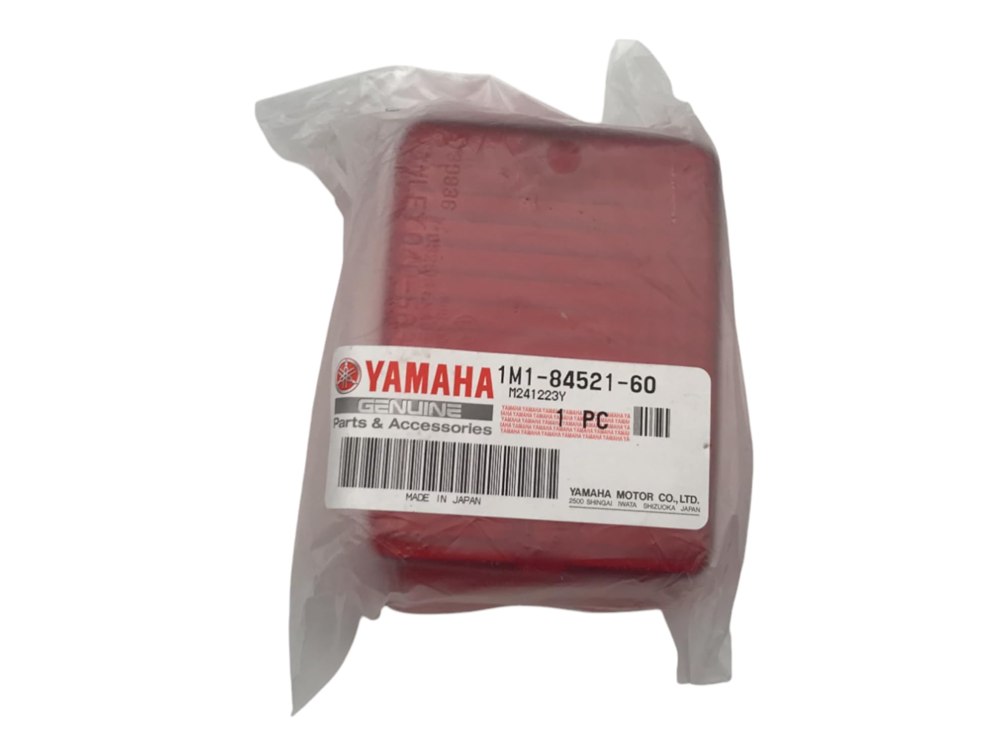 CYCLEMAX One Pack compatible with Yamaha SR500 TW200 XT225 XT350 Taillight Lens 1M1-84521-60-00 Contains One Taillight Lens and a Funnel