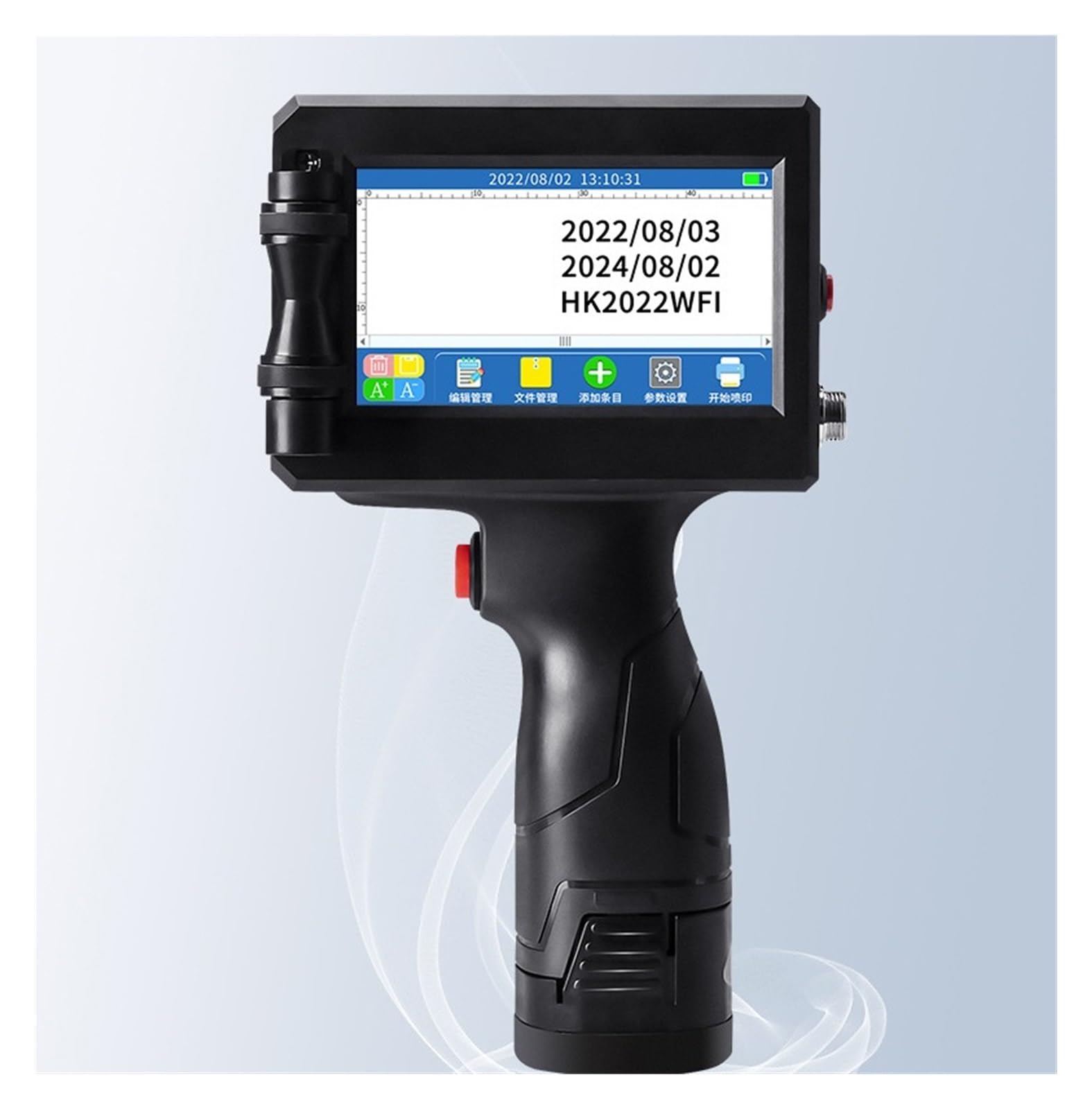 Stampante a getto d'inchiostro portatile, Stampante a getto d'inchiostro portatile intelligente Coder for piccole pagine automatica for logo, stampante, asciugatura rapida