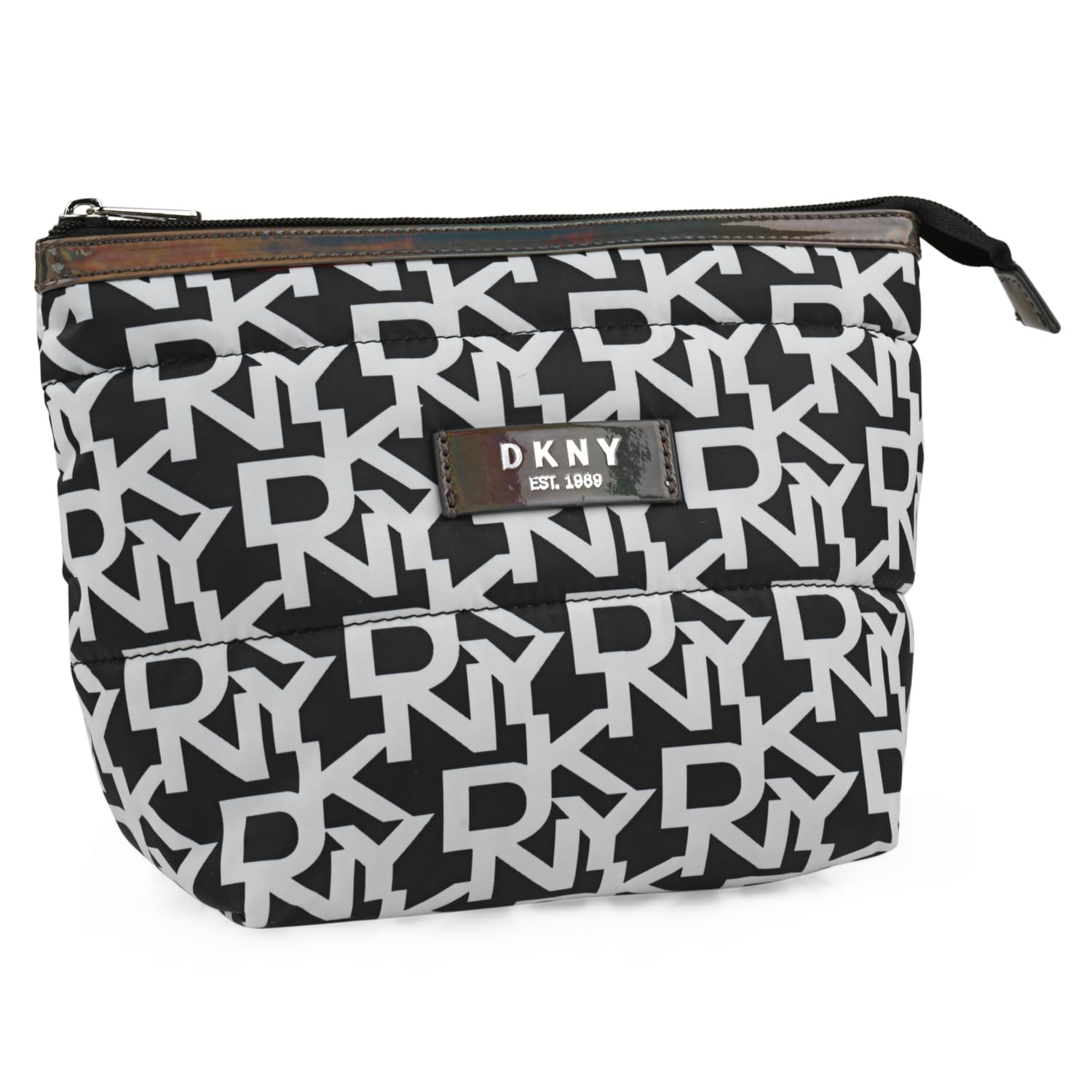 DKNY Neceser Mujer. Neceser Maquillaje Organizador. Bolsa Aseo Mujer. Neceser Viaje - Neceser Grande. Neceser Mujer Maquillaje. Bolsa Maquillaje. DK64024, Negro