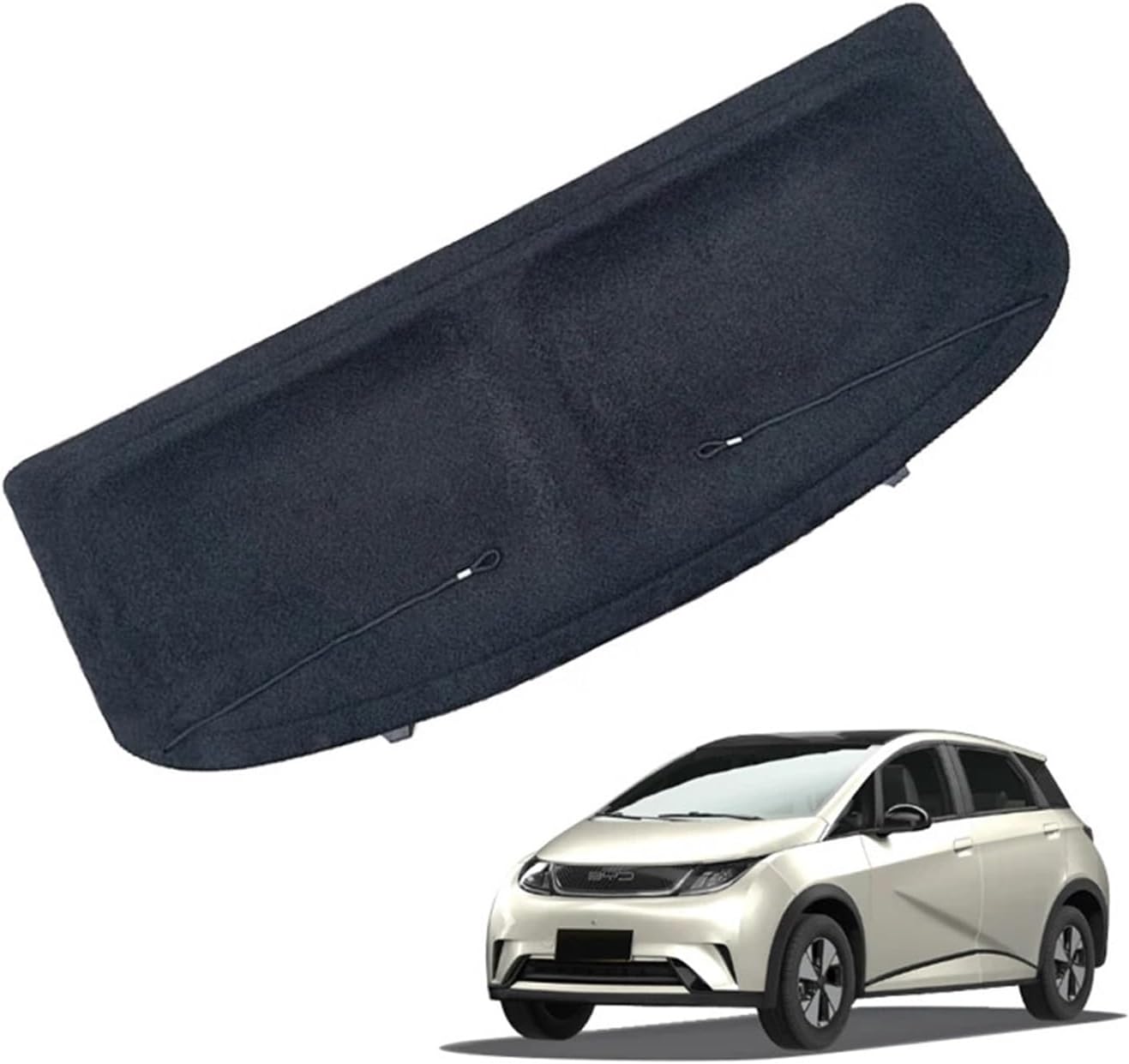 Compatible with BYD Dolphin EA1 Not-Retractable Trunk Cargo Cover Parcel Rack Anti-Peeping Auto Interior Accessories