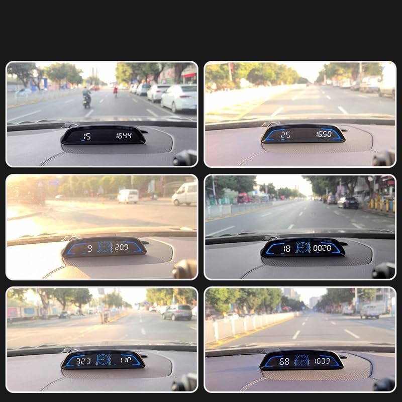 Universal Car HUD Speed Display
