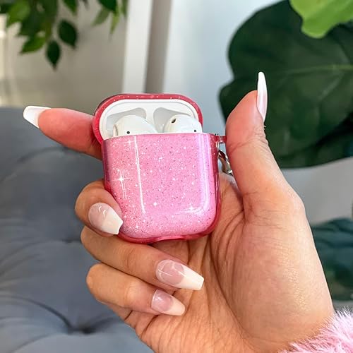 Miniatura 115 de VELVET CAVIAR Funda compatible con AirPods 4 con llavero, bonitas fundas protectoras duras para AirPod de 4ª generación para mujeres, color rosa