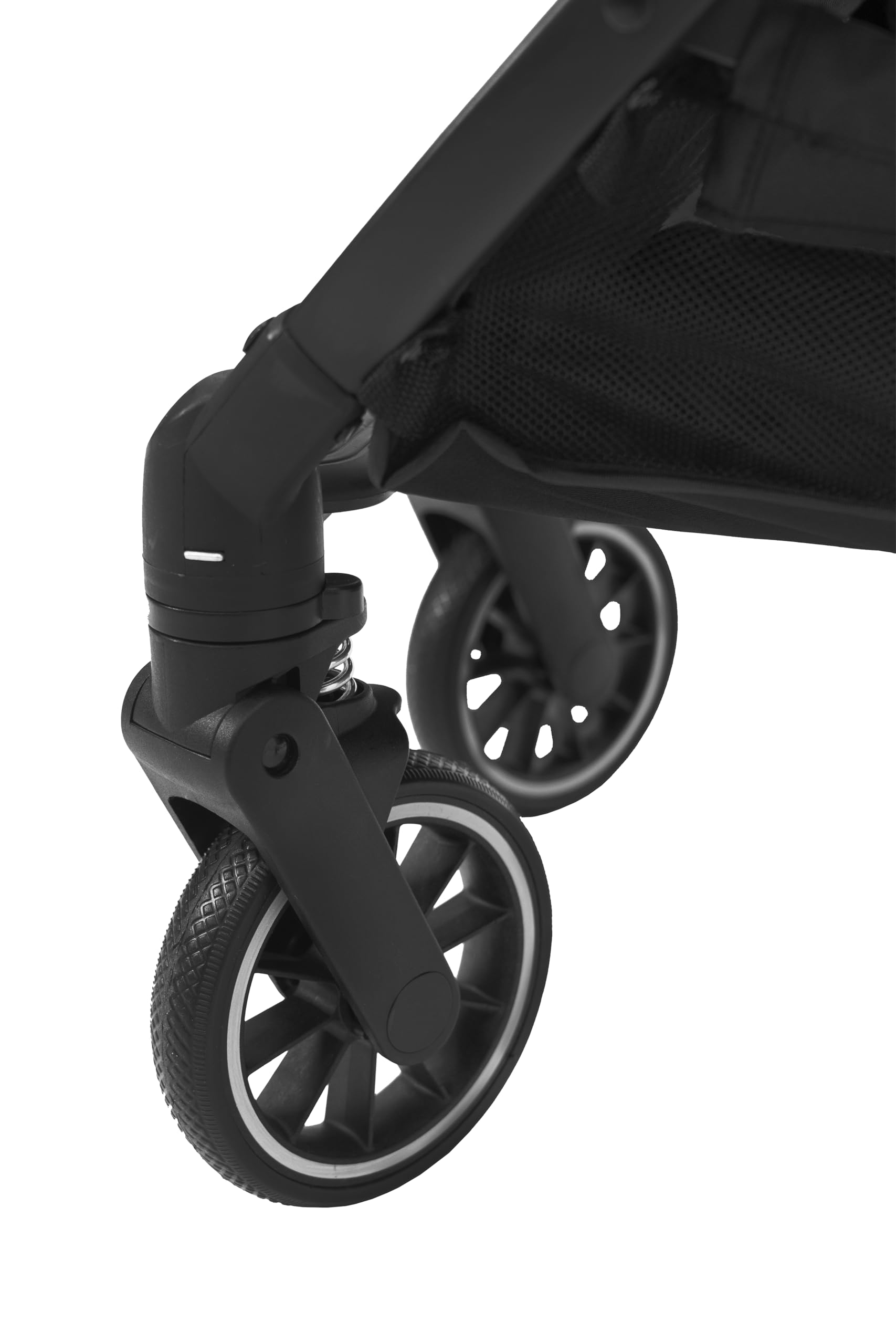 Muxi Carrito para perros y gatos 2 en 1 de lujo plegable con transportín extraíble ruedas delanteras 360° con amortiguación estructura plegable para animales pequeños y medianos (Gris)