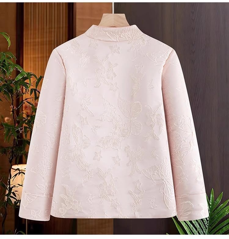 LIXINGHEITANG suit womens Chinese style cotton jacquard coat national top jacket4