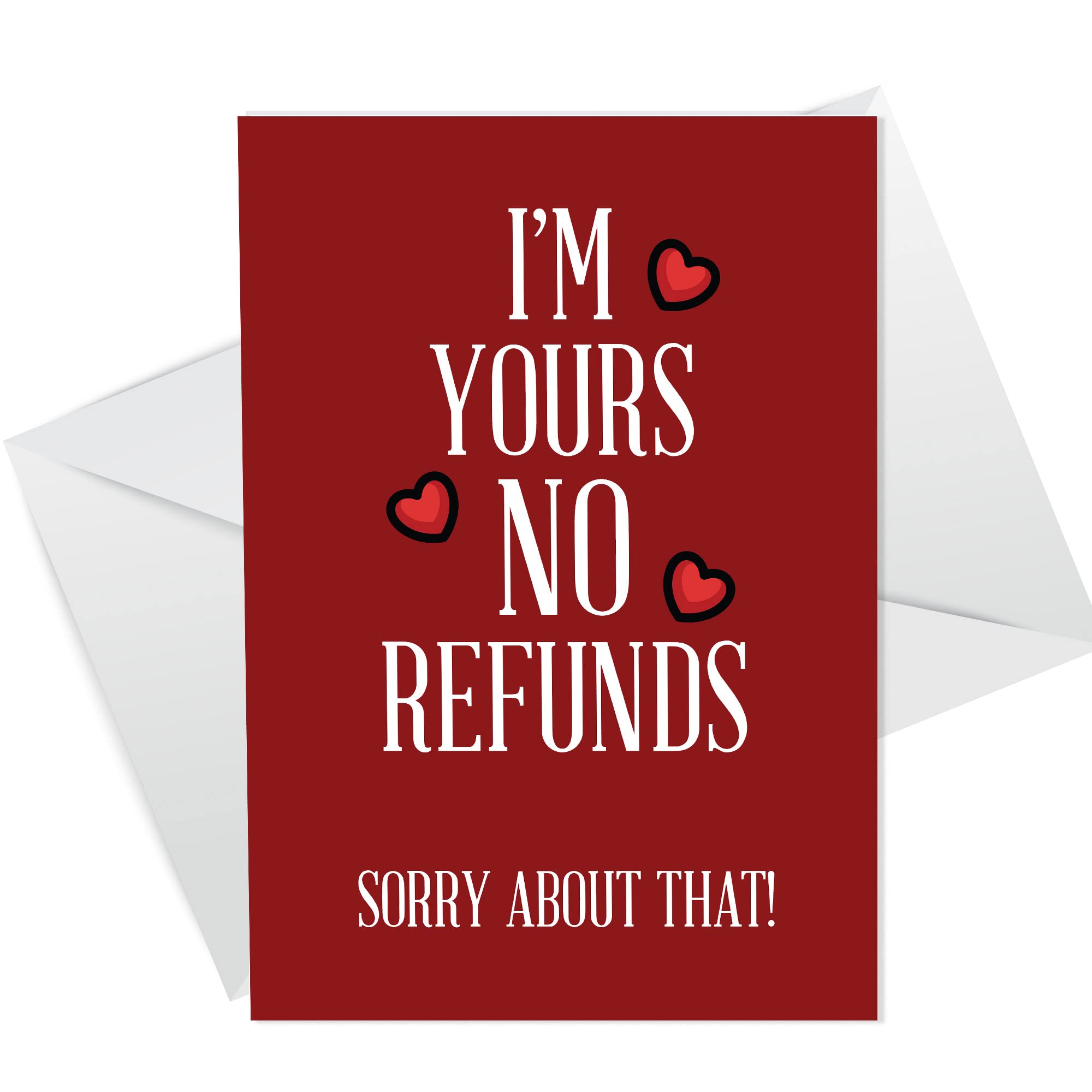 Joke Valentines Day Card For Him Her Funny Joke Anniversary Card For Husband Wife