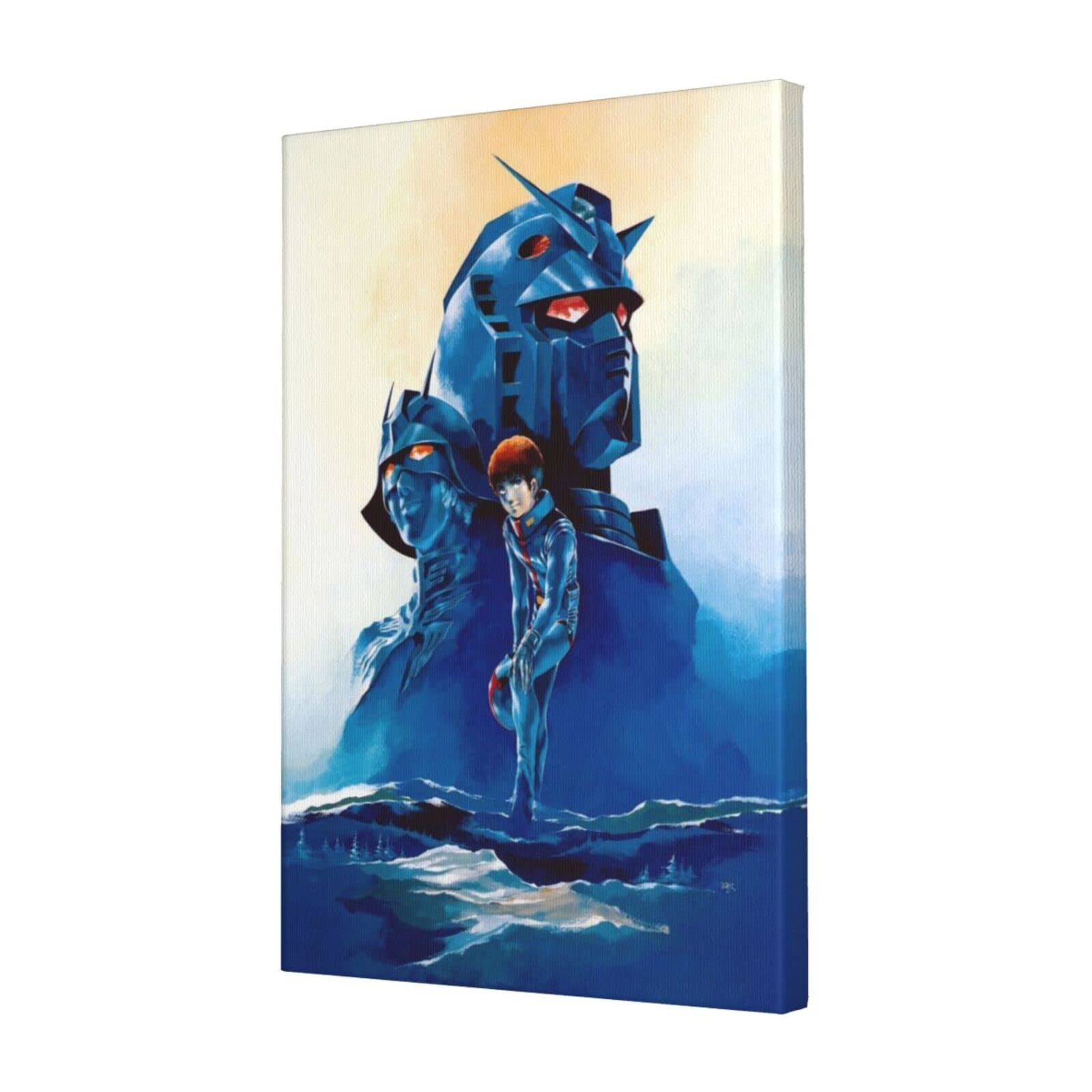 Amazon｜機動戦士ガンダム ポスター 壁紙 油絵 アートパネル モダン