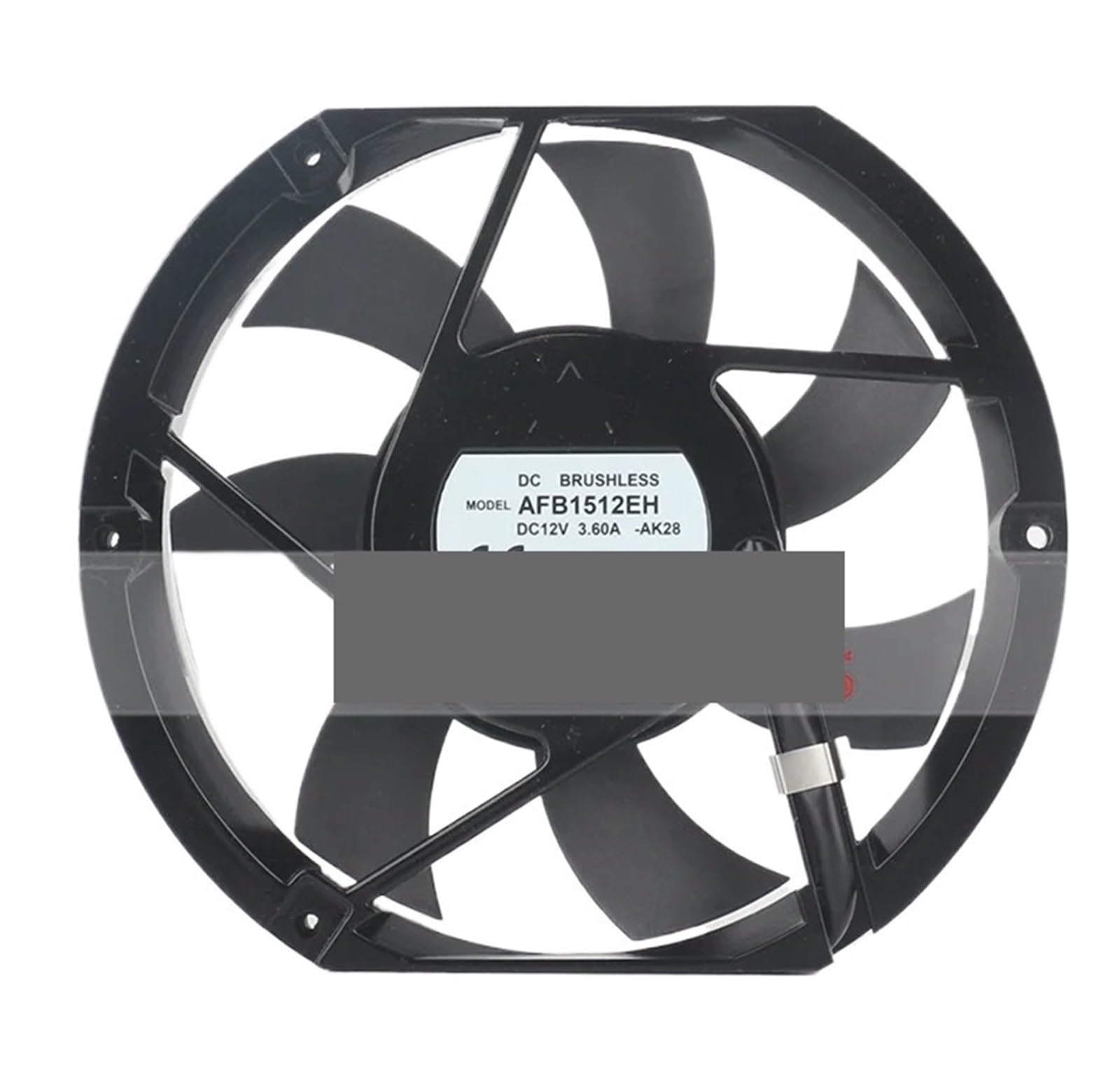 KNIUWMBMH 17225 DC 12V 3.6A Fan AFB1512EH 17CM 172 * 150 * 25MM 25mm