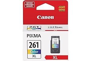 Canon Color Ink Cartridge CL-261XL - Extra Large, Multi-Color