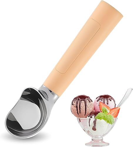 Miniatura 13 de Cuchara de helado con calefacción recargable, cuchara eléctrica para helado con pantalla LED, se calienta a 158 °F para helado duro, fácil para Negro