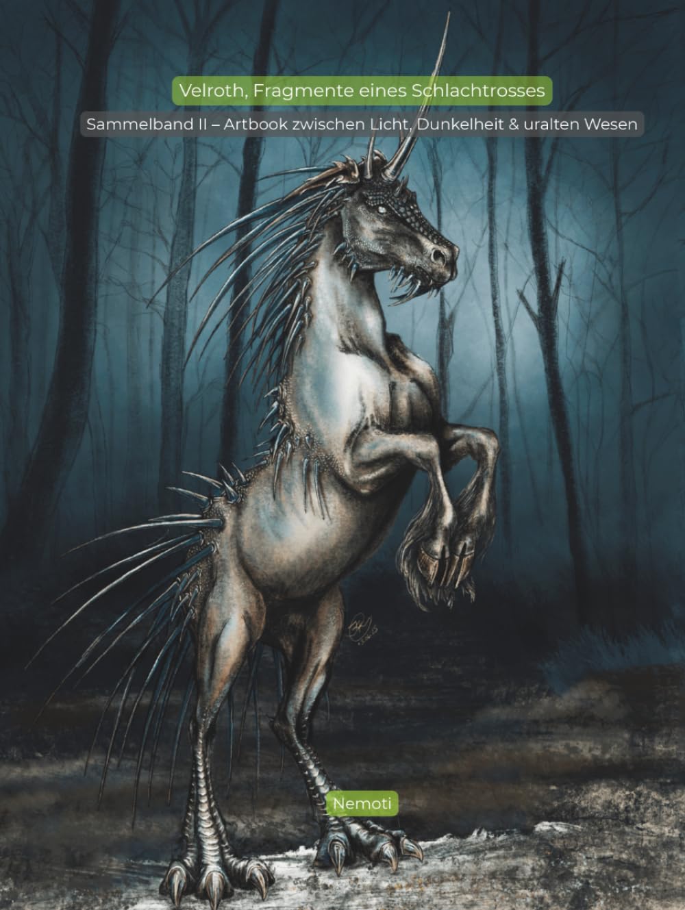Velroth – Artbook II – Schatten eines ehemaligen Wunders: Zwischen Licht, Schatten und uralten Wesen