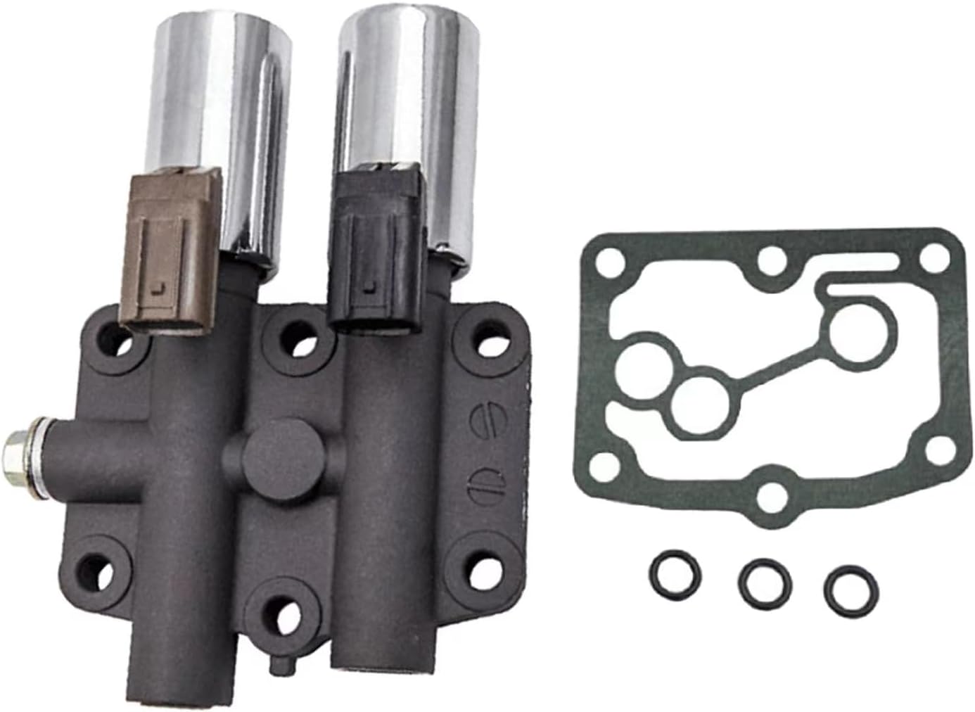 Shift Solenoid Transmission Dual Linear Shift Solenoid 28250-RDK-014/28250-RJB-004 Replacement for Hond-a Acura Accord Odysse-y Pilot Ridgeline 3.5L