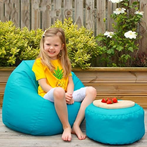 Miniatura 6 de Puf flotante para piscina, puf para adultos, para exteriores, impermeable, sin relleno, jardín, playa, camping, piscina, puf flotante Oxford (color
