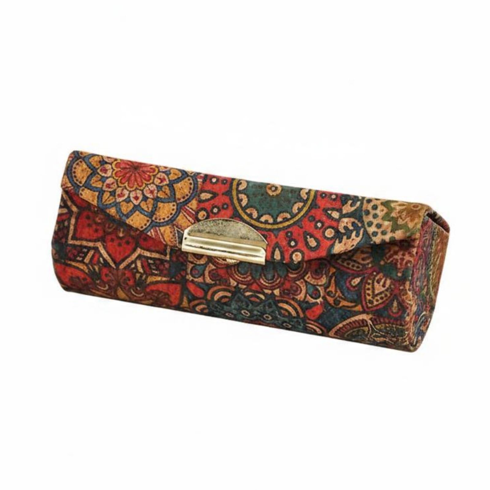 Retro Pattern Portable Lipstick Storage Box Light Luxury Lipstick Jewelry Case Dustproof Makeup Storage Box Secure Snap Closure, Flower Stamen 2|Collectibles | Vanity Perfume & Shaving-image-45