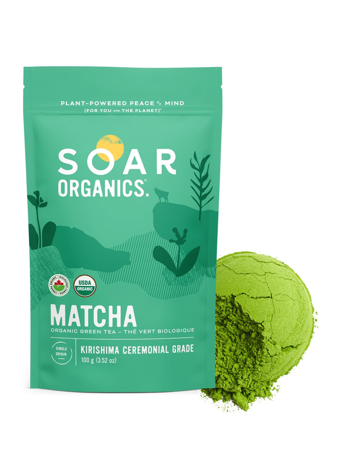 Soar Organics - Kirishima Ceremonial Grade Matcha Green Tea Powder - Authentic Japanese Origin - Single Origin 3