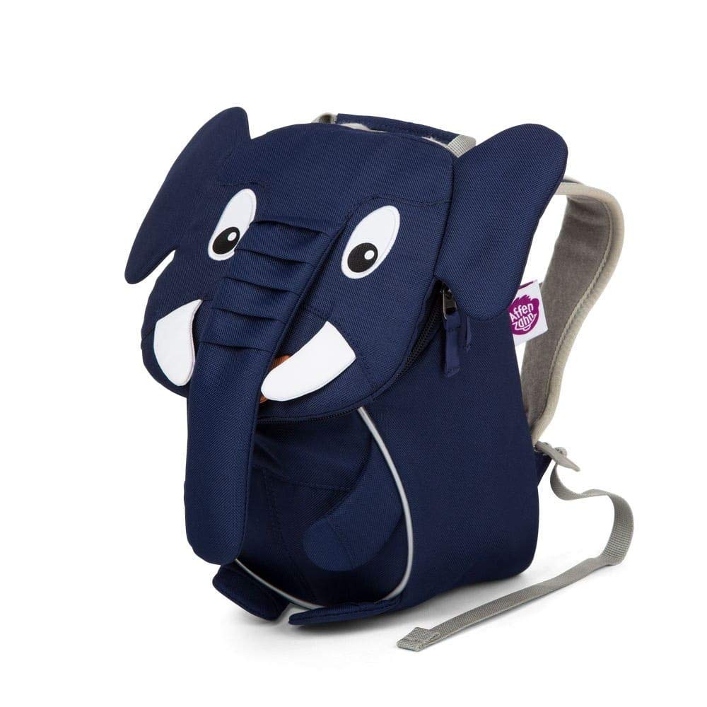 Affenzahn Kleiner Freund Kindergarten-Rucksack für 1-3 Jährige Ergonomisch Reflektierend Ziehzunge mit Namensschild