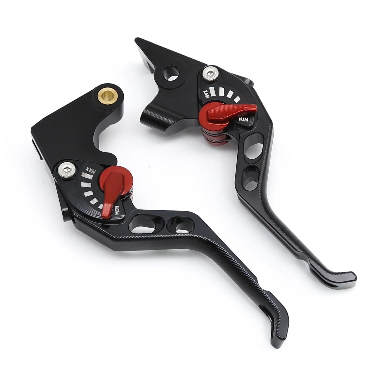 Fit FOR CFMOTO CF Moto XO-1 Papio 125 CF125 / Racer ABS Accessories 2 Finger CNC Adjustable Brake Clutch Lever(Black)