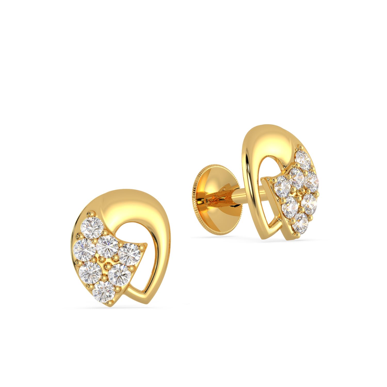 Malabar Gold & Diamonds 22k Yellow Gold Stud Earrings for Women, Girls and Kids | 22 kt (916) BIS Hallmark Gold Earrings for Birthday, Anniversary & Festive Gift (B09KM69K98) Amazon Price History, Amazon Price Tracker