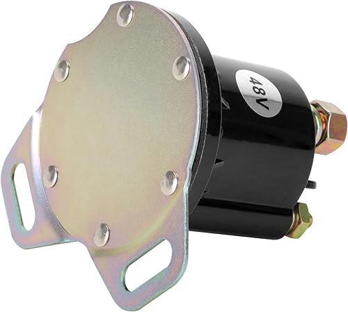 Miniatura 3 de Roykaw Solenoide del carro de golf 48 voltios 150A 4 terminales para el carro de golf eléctrico de 48 voltios EZGO RXV 2008-up, OEM # 649373,624317