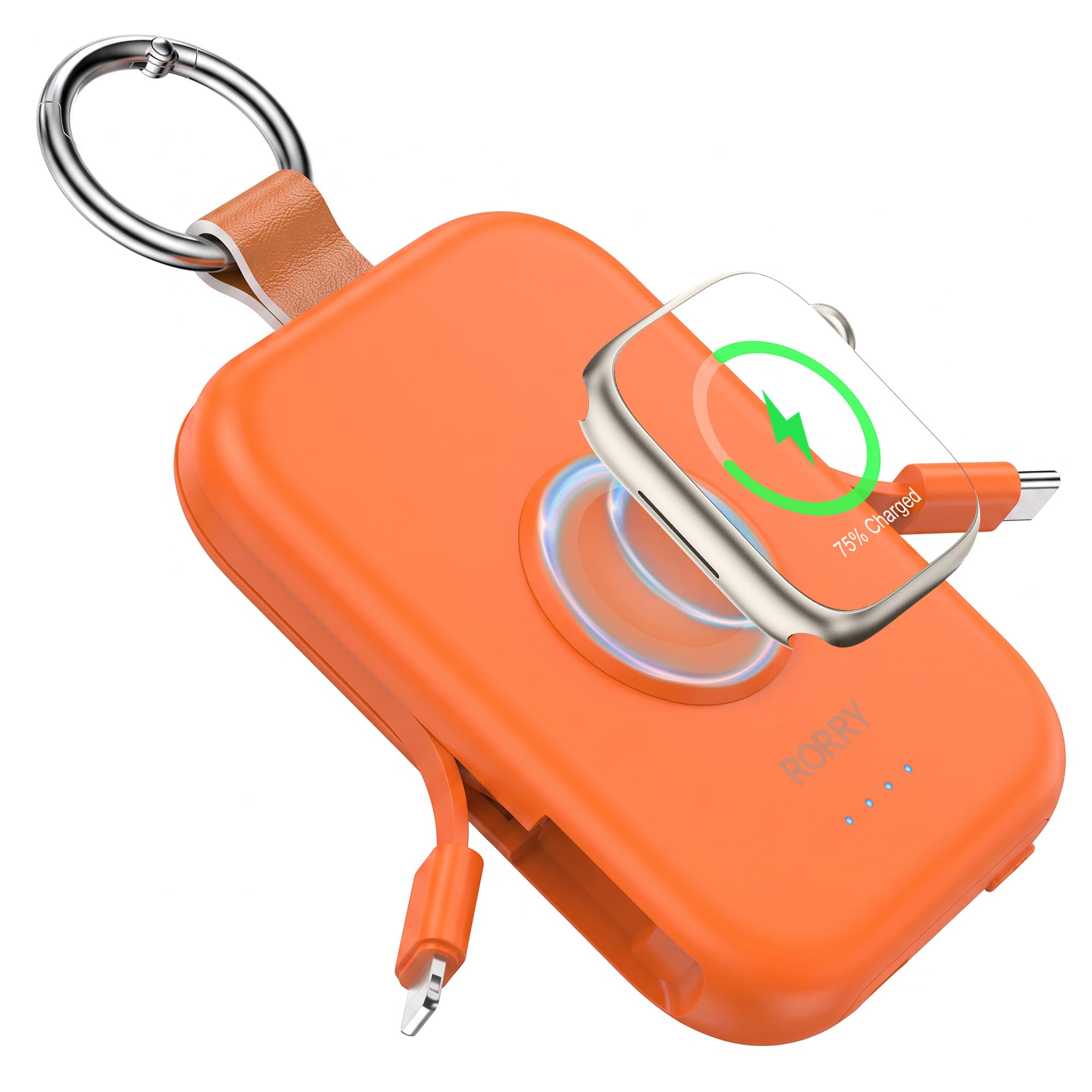 RORRY CharmGo Portable Charger, 5000mAh Portable Charger Power Bank