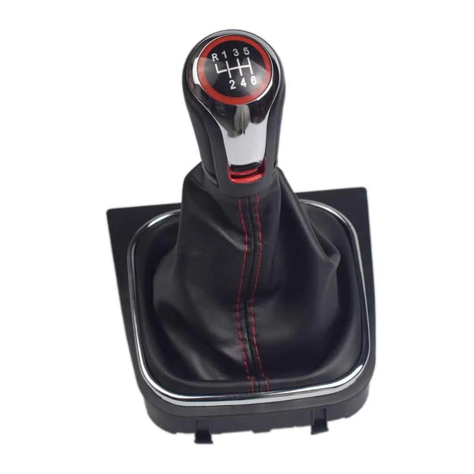 UIFCOG Gear Shifter Knob for Skoda for Octavia Manual Transmission Shift Knob Head Interior Decorate(C,for 6 Speed)
