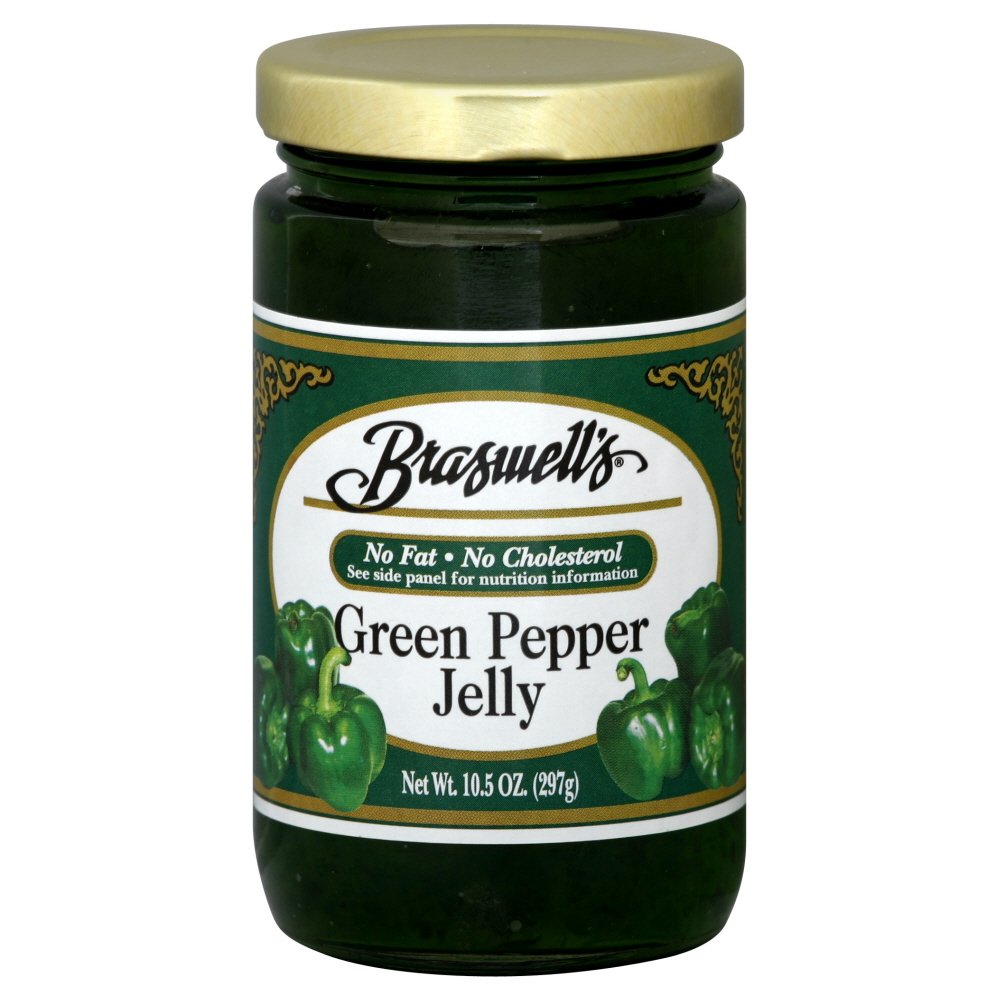 Braswell Pepper Jelly, Green, 10.5 Ounce (Pack of 6)